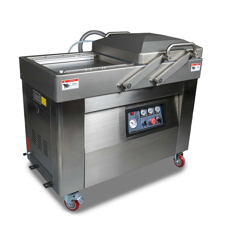 Вакуумный упаковщик HVC-410S/2A-G (DZQ-410/2SA) (нерж., газ)