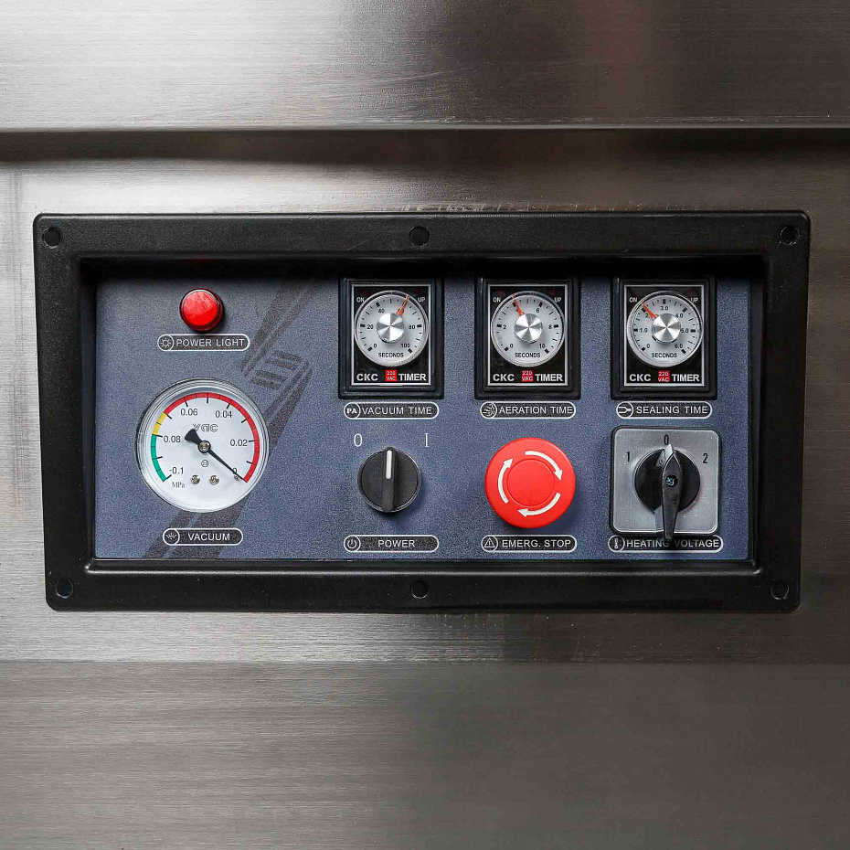 Вакуумный упаковщик HVC-410S/2A-G (DZQ-410/2SA) (нерж., газ)