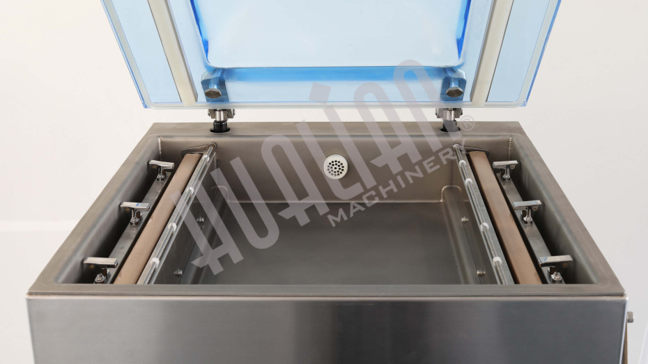 Настольный вакуумный упаковщик HVC-510T/2A-G (нерж., газ)