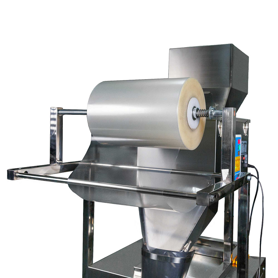 Фасовочно-упаковочная машина DXDK-1000 Эко (пакет-подушка, Ш. пленки 420 мм,фотодатчик)